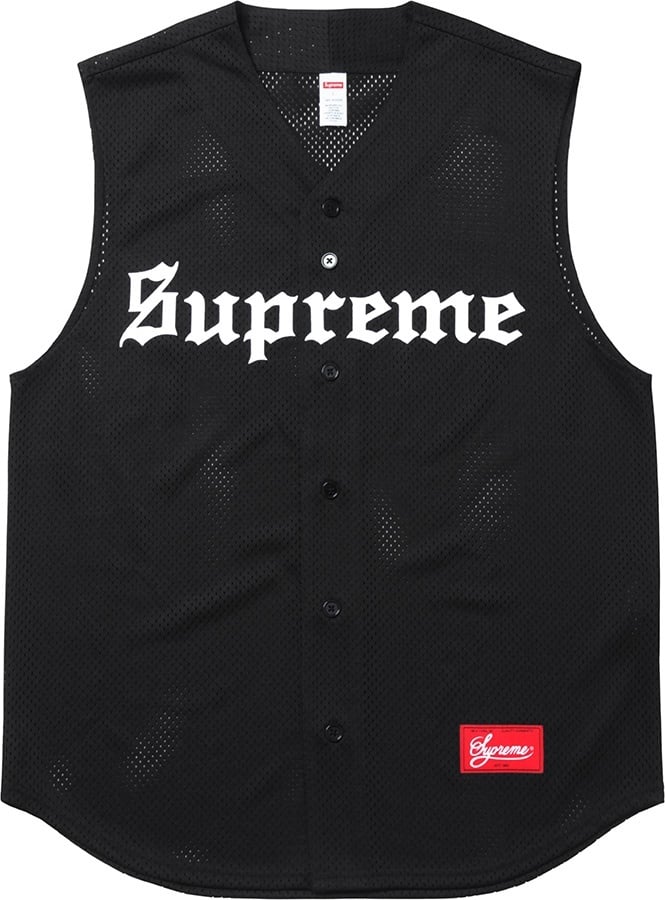 Sleeveless Baseball Jersey view 2